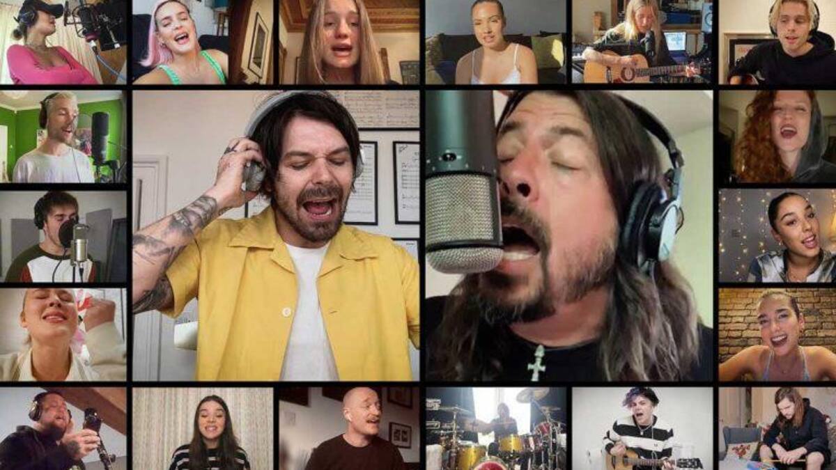 Foo Fighters, Dua Lipa y Colplay deslumbran con "Times Like These", música