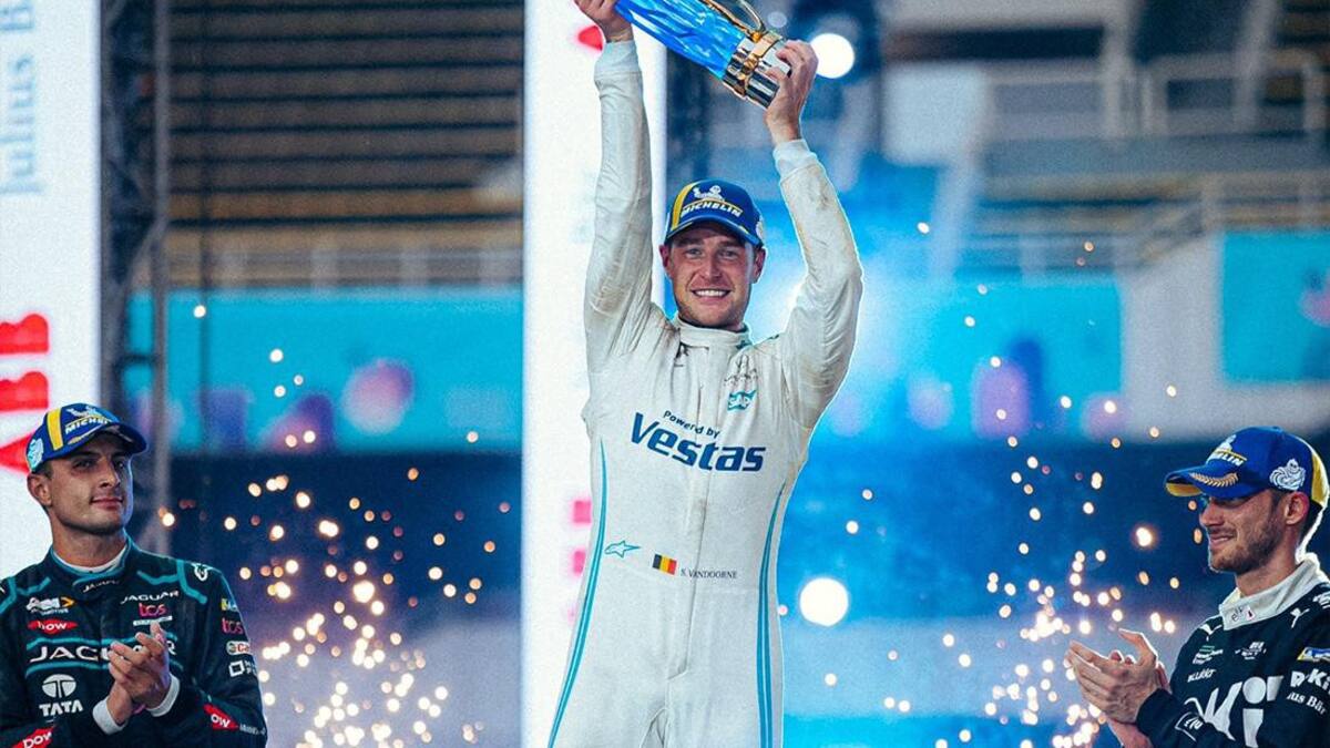 Fórmula E, Stoffel Vandoorne, Mercedes, foto Twitter Stoffel Vandoorne