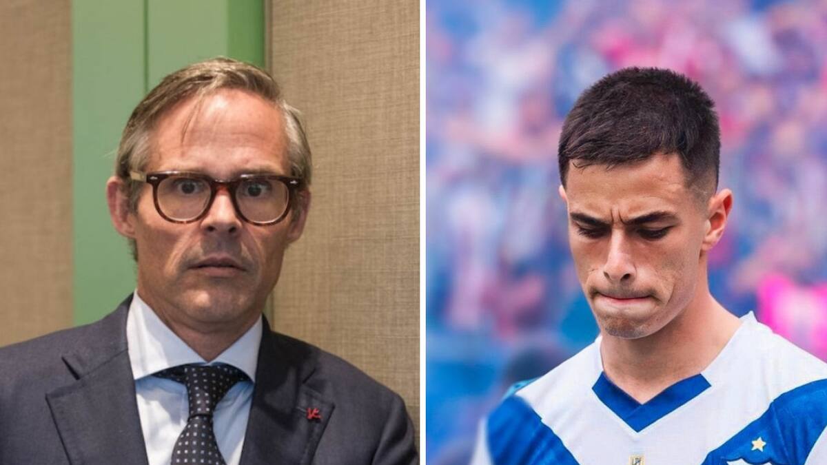 Foster Gillet y Valentín Gómez. Foto: X @TyCSports - X @sudanalytics_