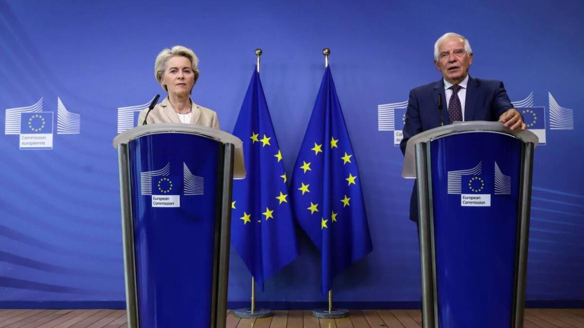 Foto Reuters UE anuncia sanciones contra Rusia tras la invasión rusa de Ucrania en la Comisión Europea