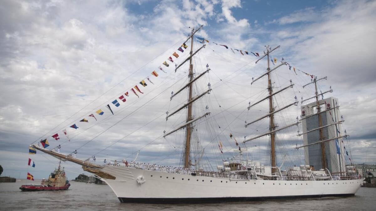 Fragata Libertad. Foto: NA.