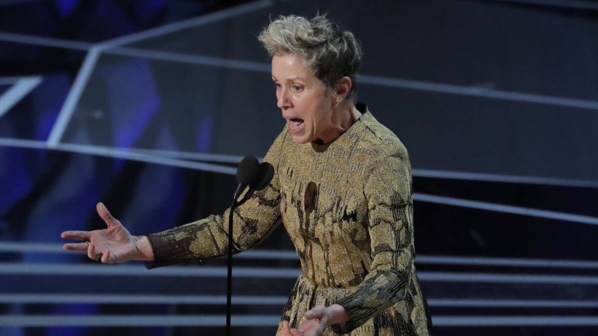 Frances McDormand - Oscar 2018