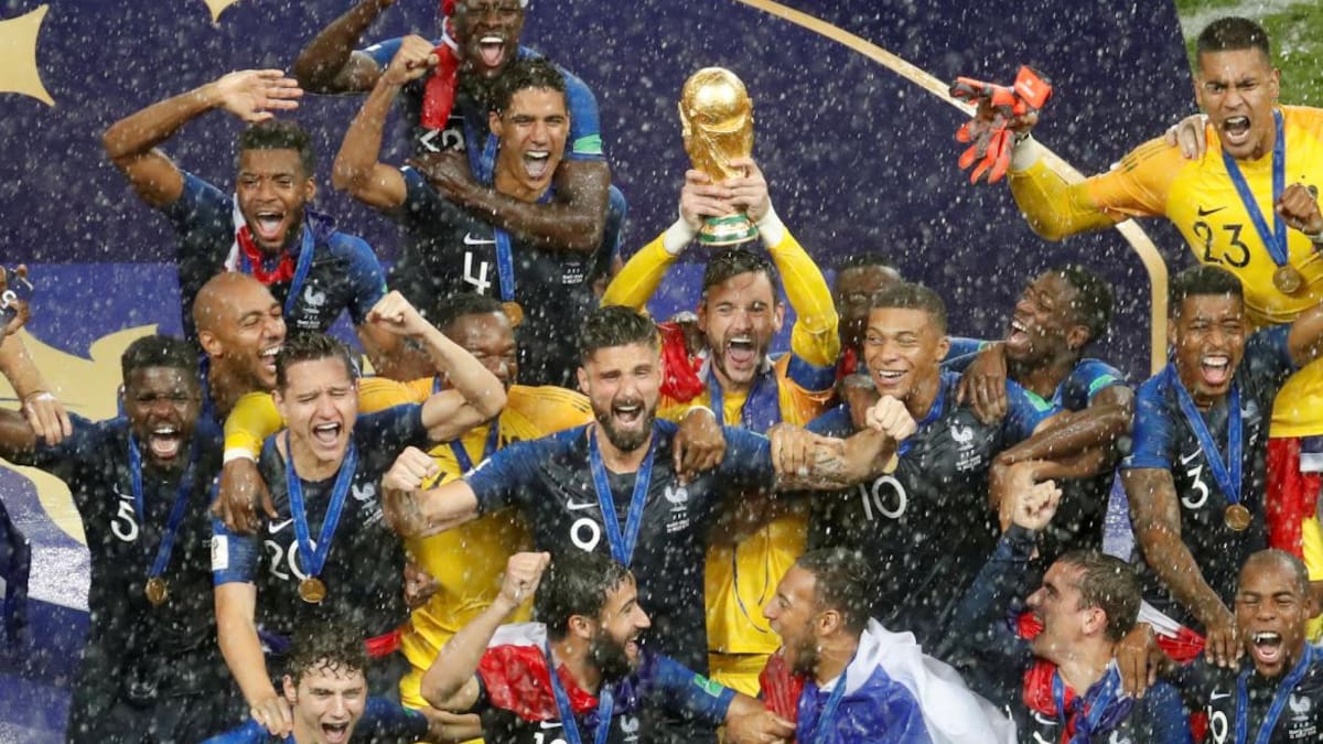 Francia campeón - Final Mundial 2018 - Selección Croacia vs Selección Francia (Reuters)