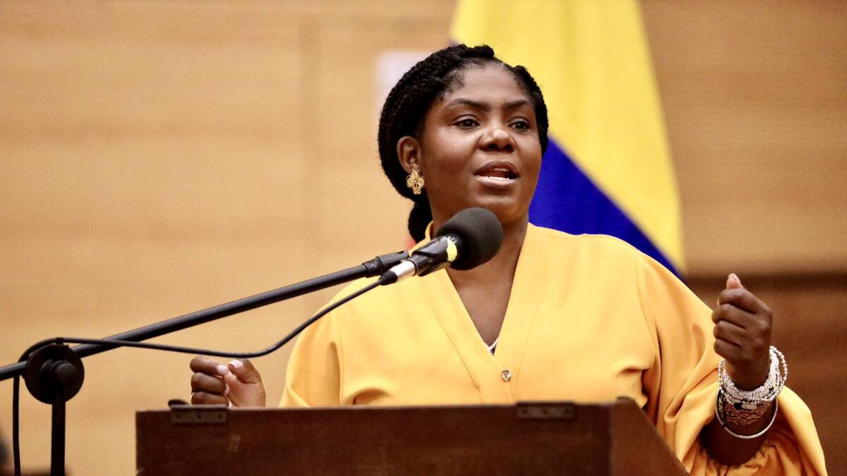 Francia Márquez, vicepresidente de Colombia. Foto: X / @FranciaMarquezM.