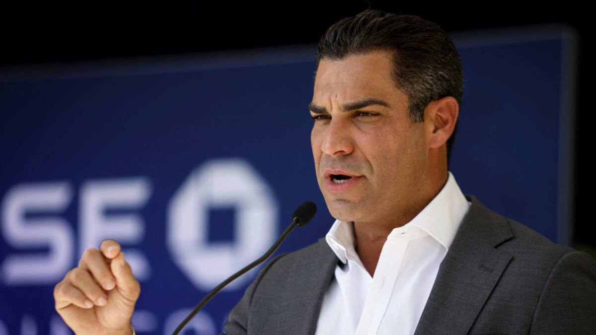 Francis Suárez, alcalde de Miami. Foto. REUTERS.