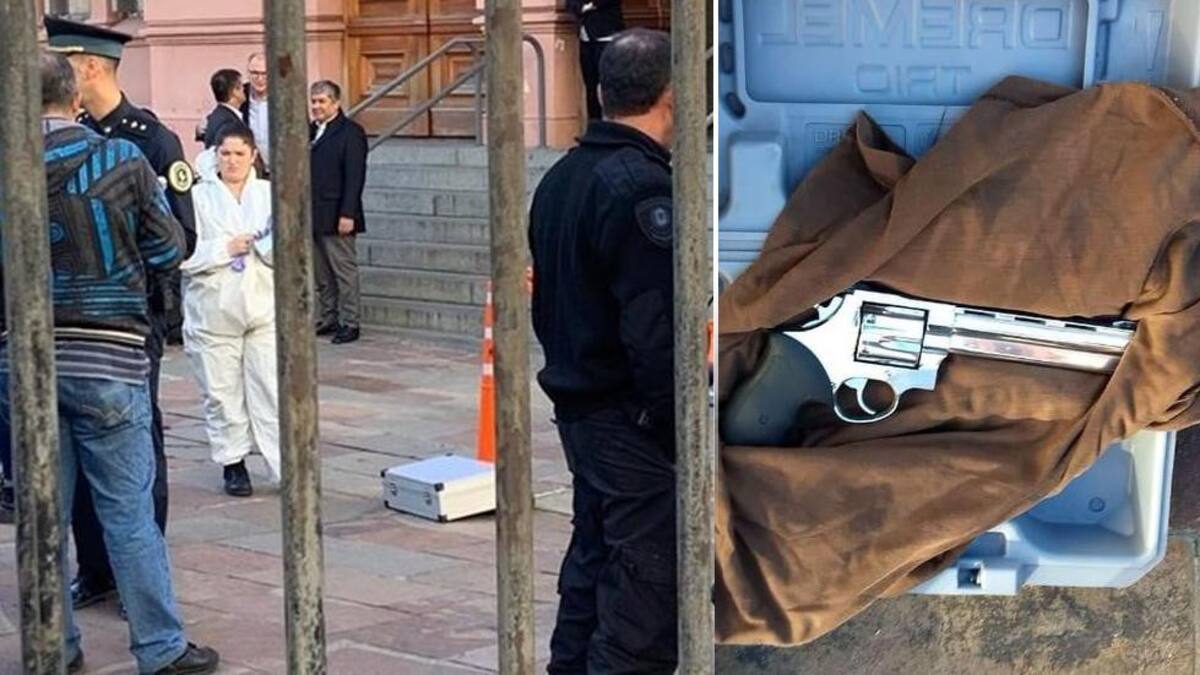 Francisco Ariel Muñiz, hombre detenido en Casa Rosada con un arma