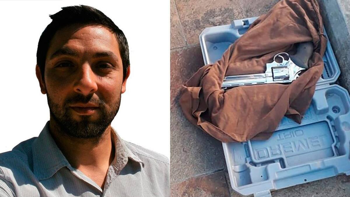 Francisco Ariel Muñiz, hombre detenido en Casa Rosada con un arma