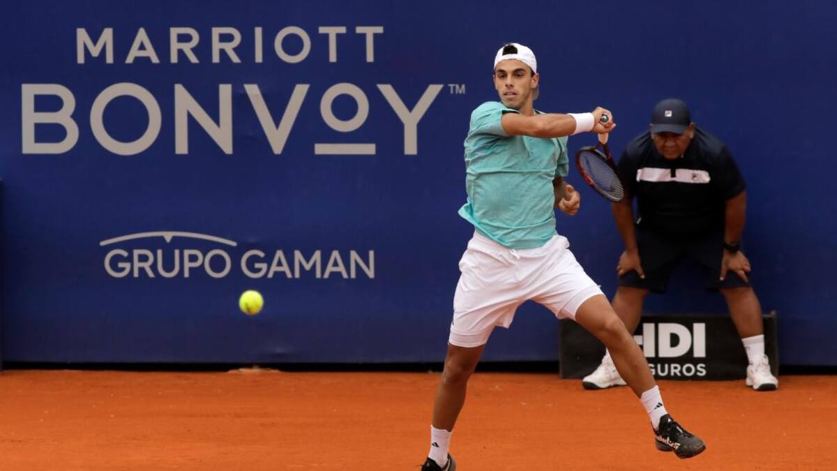 Francisco Cerúndolo en el Argentina Open.