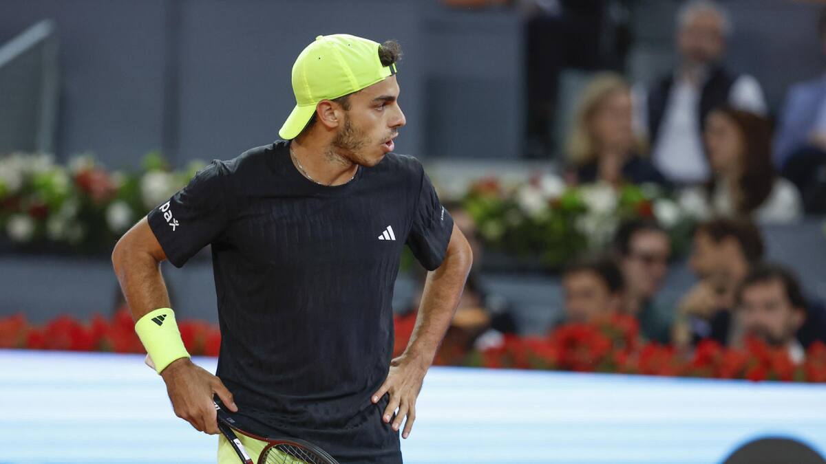 Francisco Cerúndolo no aprovechó sus chances ante Ruud y quedó en las puertas de la final del Masters 1000 de Madrid
