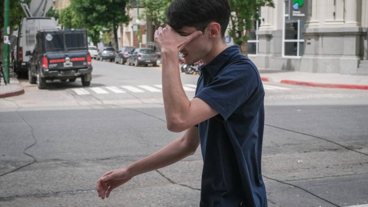 Francisco Mateo Santoro, amigo de Pablo Ventura, en el juicio por Fernando Báez Sosa. Foto: Telam.