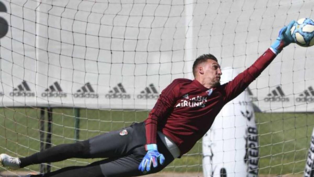 Franco Armani, River, foto NA