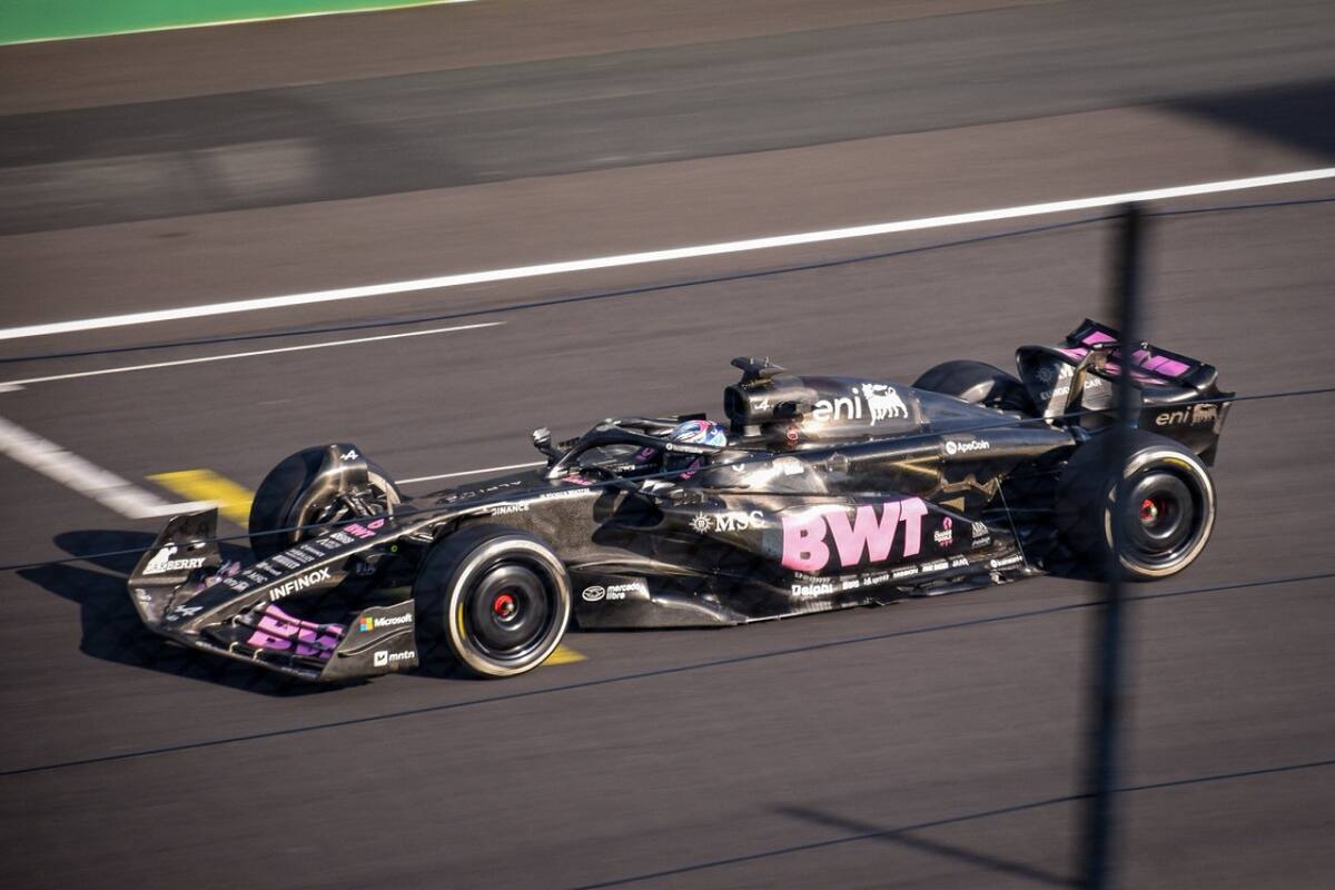 Franco Colapinto a bordo de un monoplaza de Alpine. Foto: X @CamFerrari25