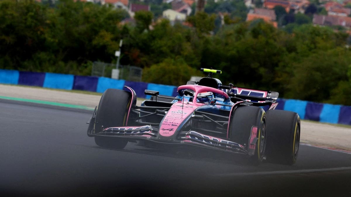 Franco Colapinto en el GP de Hungría de Fórmula 1.