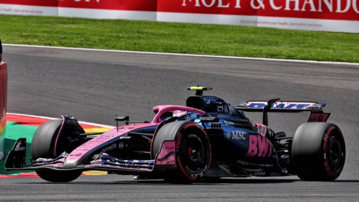 Franco Colapinto en el GP de Países Bajos.