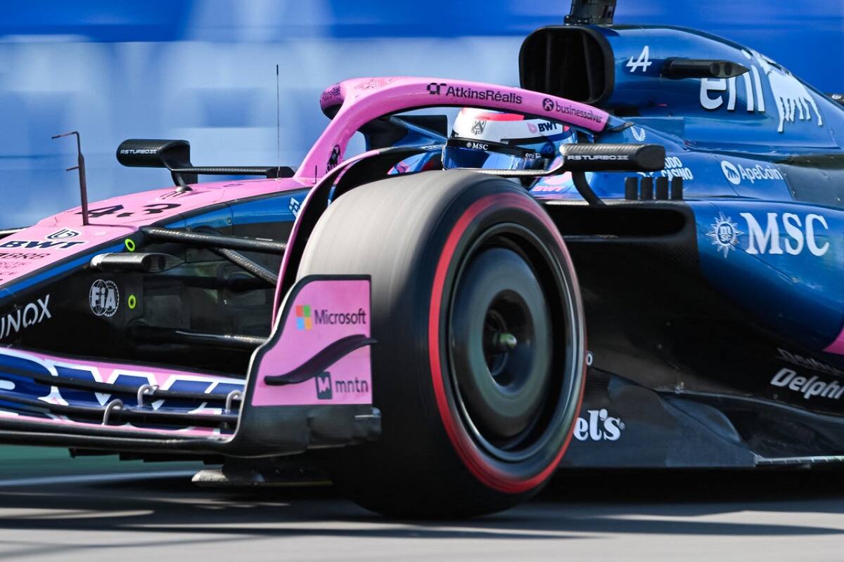 Franco Colapinto en el Gran Premio de Canadá de la Fórmula 1. Foto: Reuters (Mathieu Belanger)