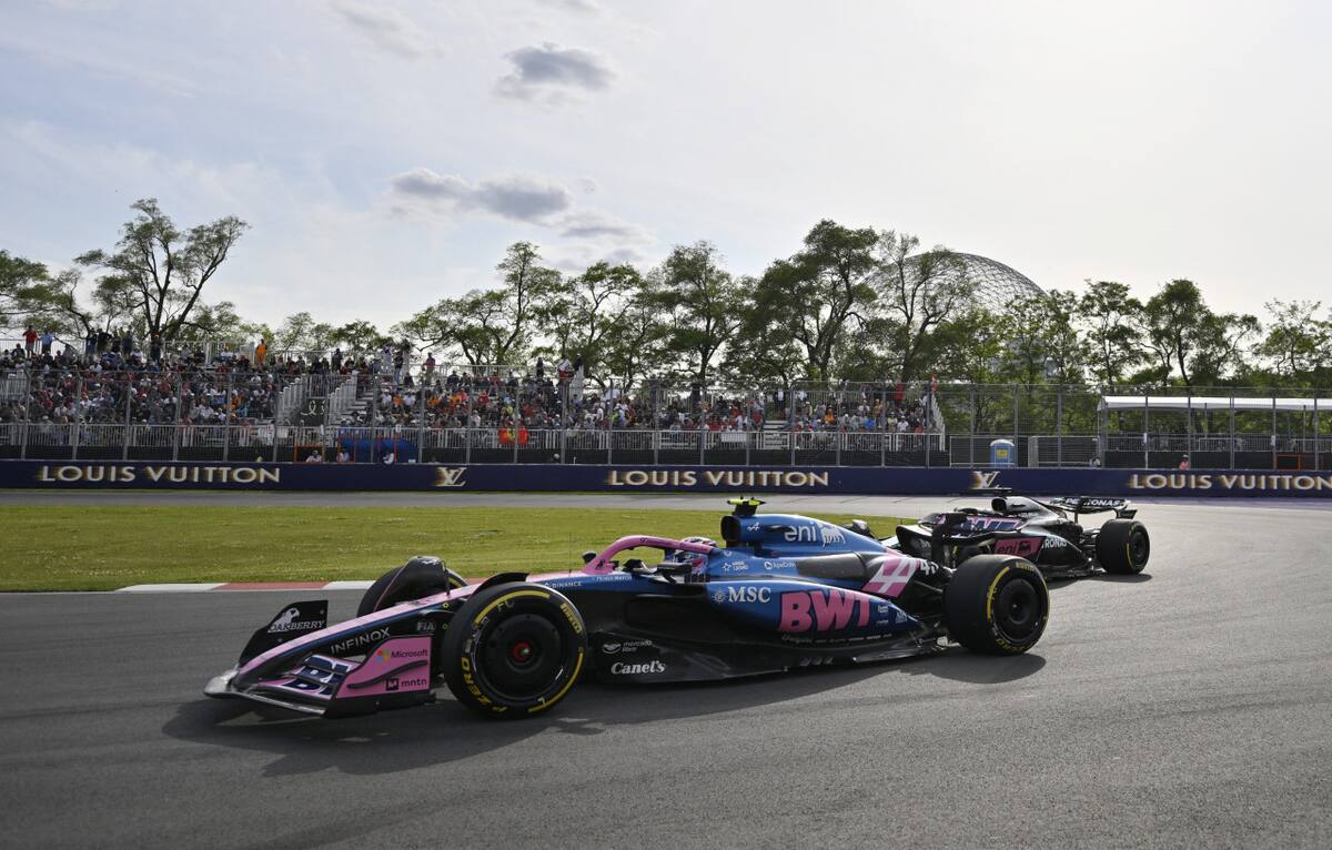 Franco Colapinto en el Gran Premio de Canadá. Foto: REUTERS/Jennifer Gauthier.