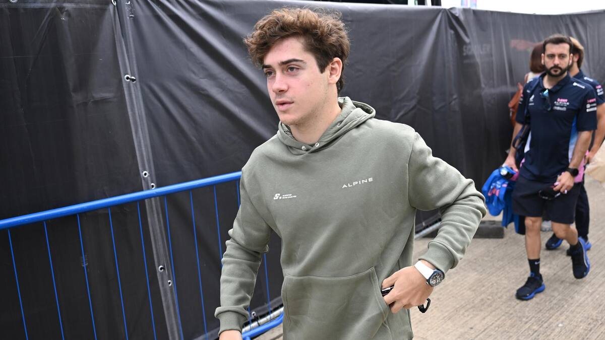 Franco Colapinto en el Gran Premio de Gran Bretaña