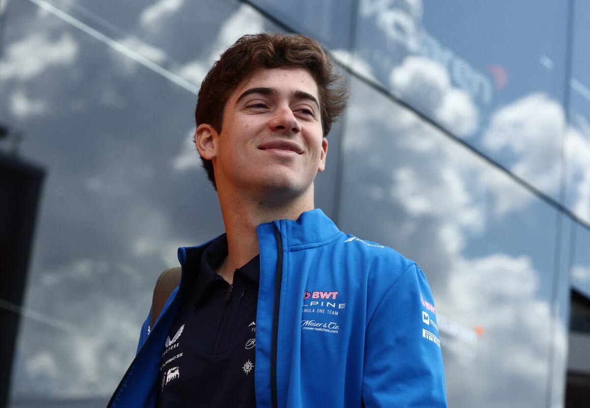 Franco Colapinto en el Gran Premio de Imola con Alpine. Foto: REUTERS/Jakub Porzycki.