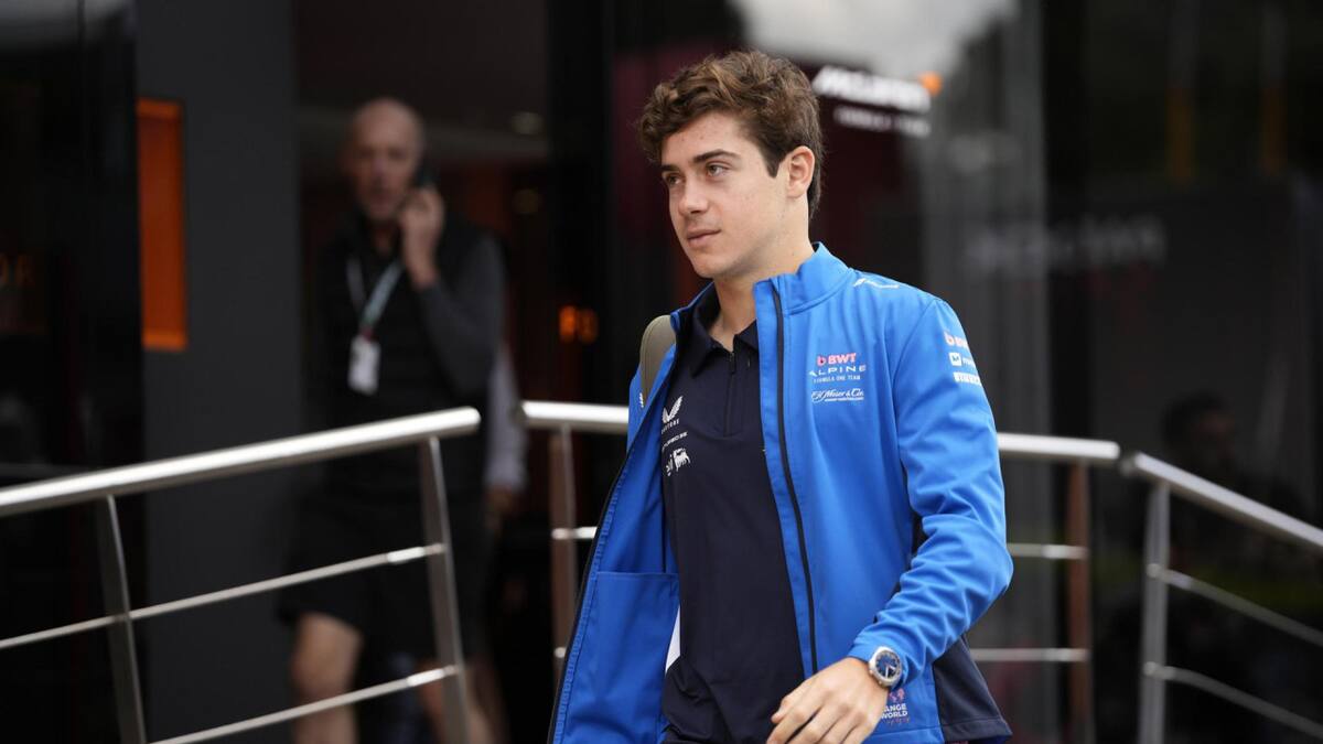 Franco Colapinto en el Gran Premio de Imola. Foto: EFE/DANILO DI GIOVANNI.