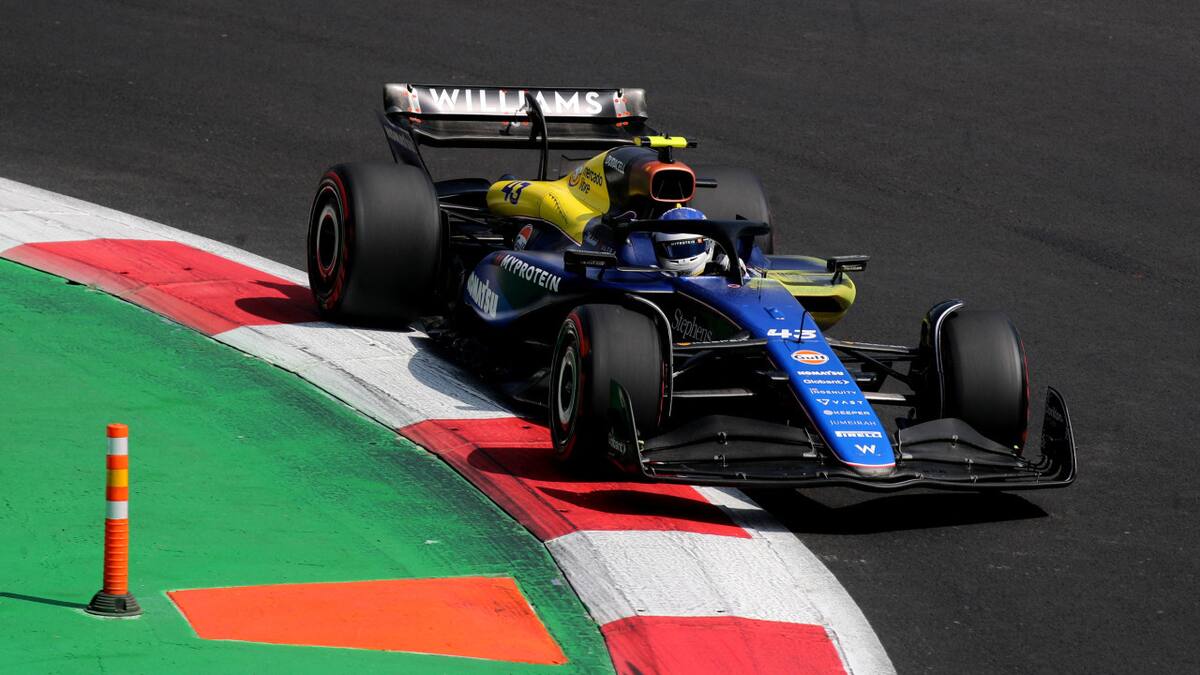 Franco Colapinto en el Gran Premio de México, Fórmula 1. Foto: Reuters.