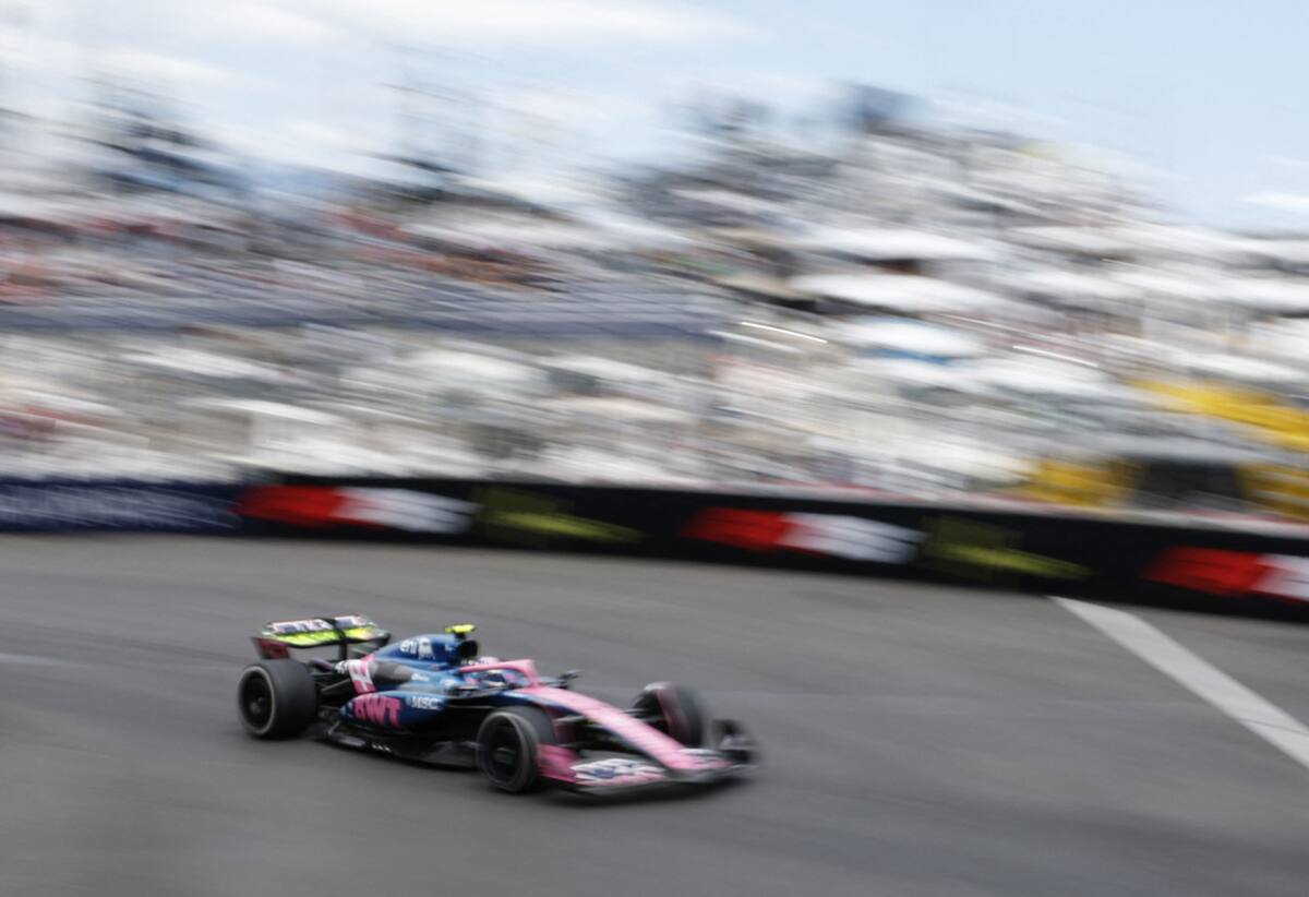 Franco Colapinto en el Gran Premio de Mónaco. Foto: REUTERS/Stephanie Lecocq.
