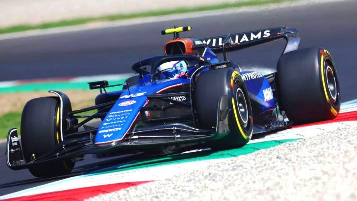 Franco Colapinto en la Fórmula 1.