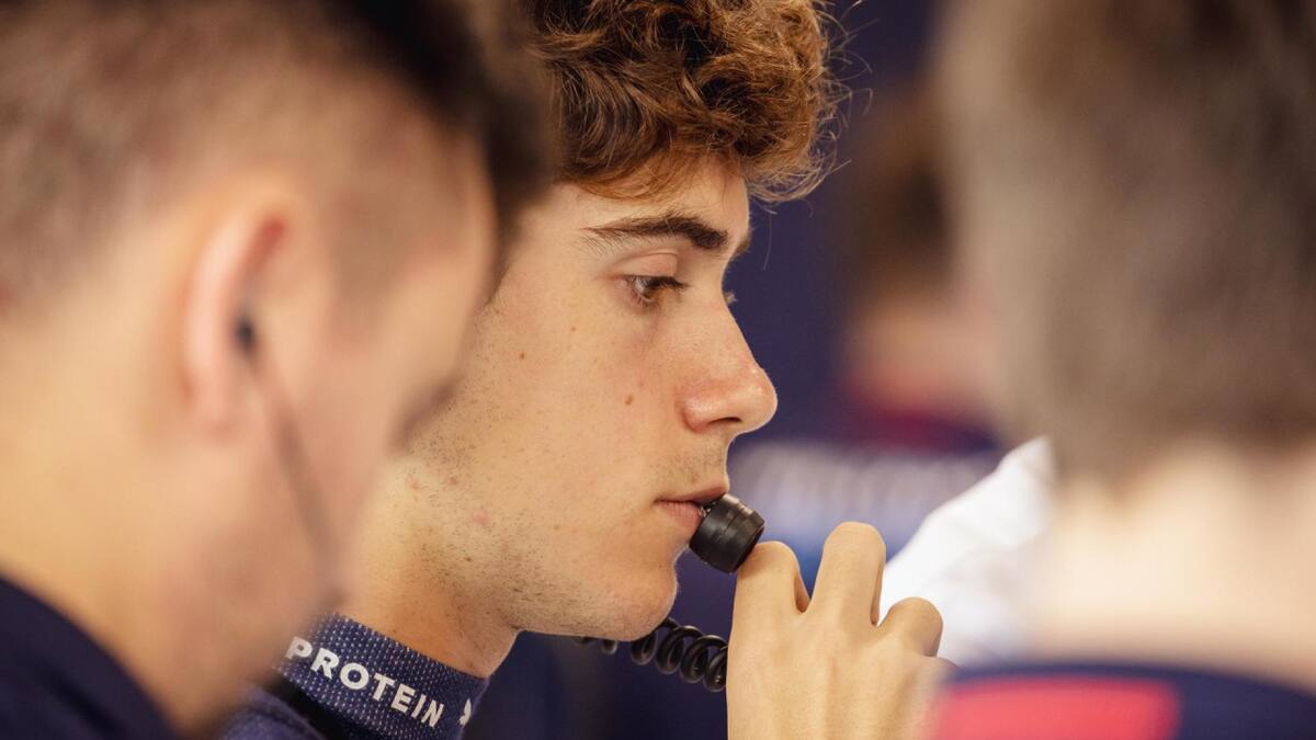 Franco Colapinto. Foto: EFE.