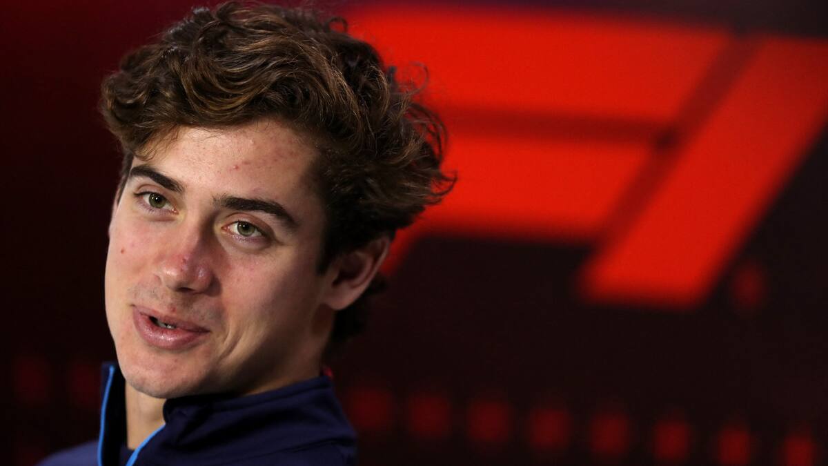 Franco Colapinto. Foto: REUTERS.