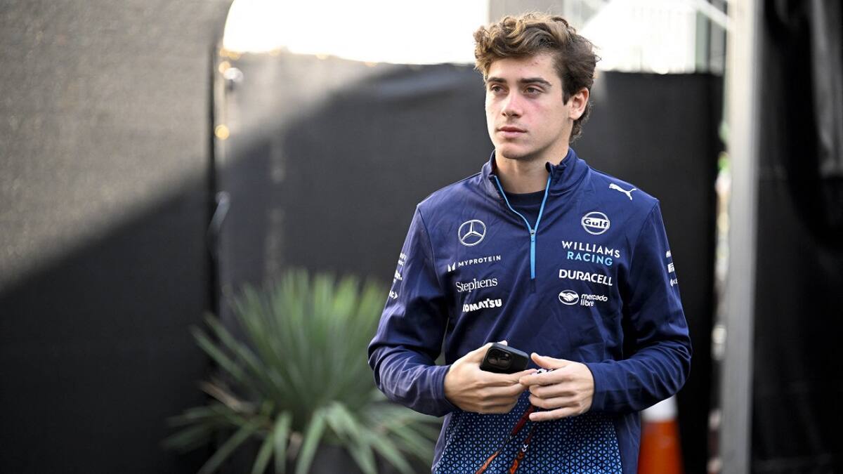 Franco Colapinto. Foto: Reuters.