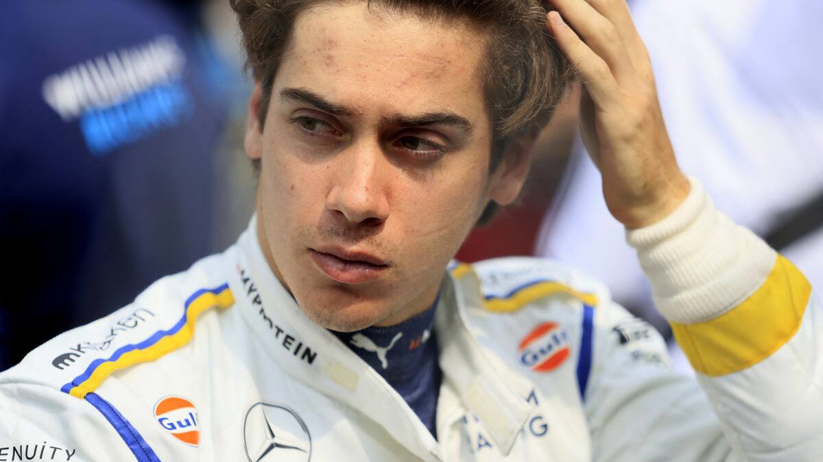 Franco Colapinto. Foto: REUTERS.