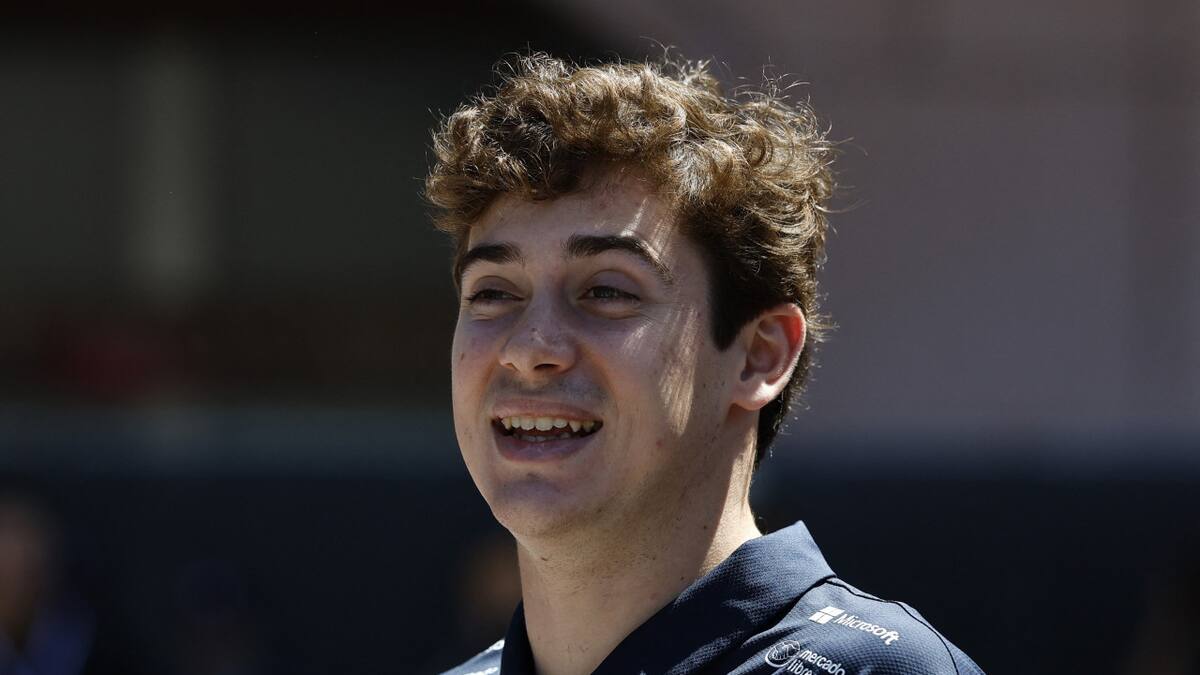 Franco Colapinto. Foto: REUTERS/Stephanie Lecocq.