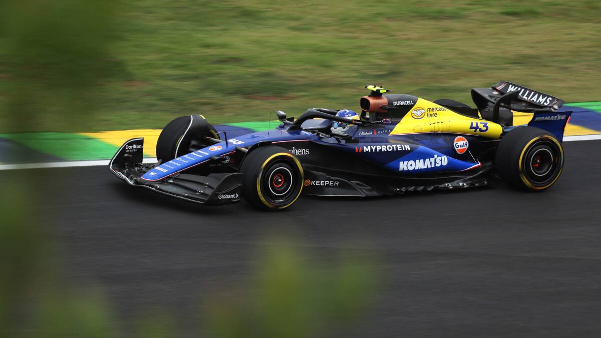 Franco Colapinto, Gran Premio de Brasil. Foto: Reuters