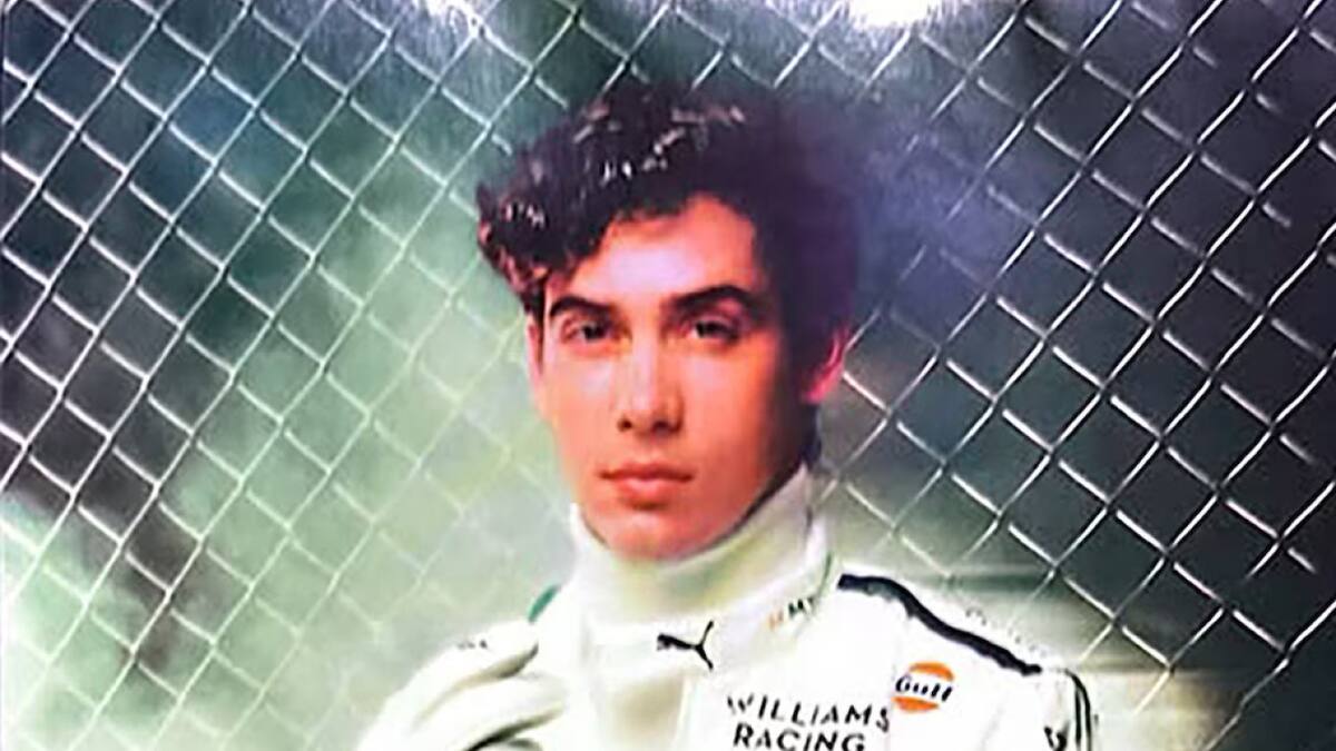 Franco Colapinto para una revista española.
