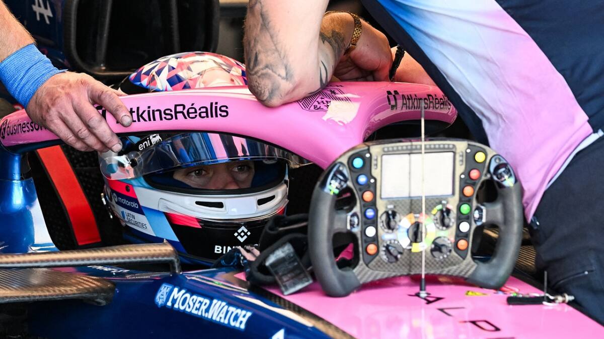 Franco Colapinto, piloto de Alpine. Foto: Reuters (David Kirouac)