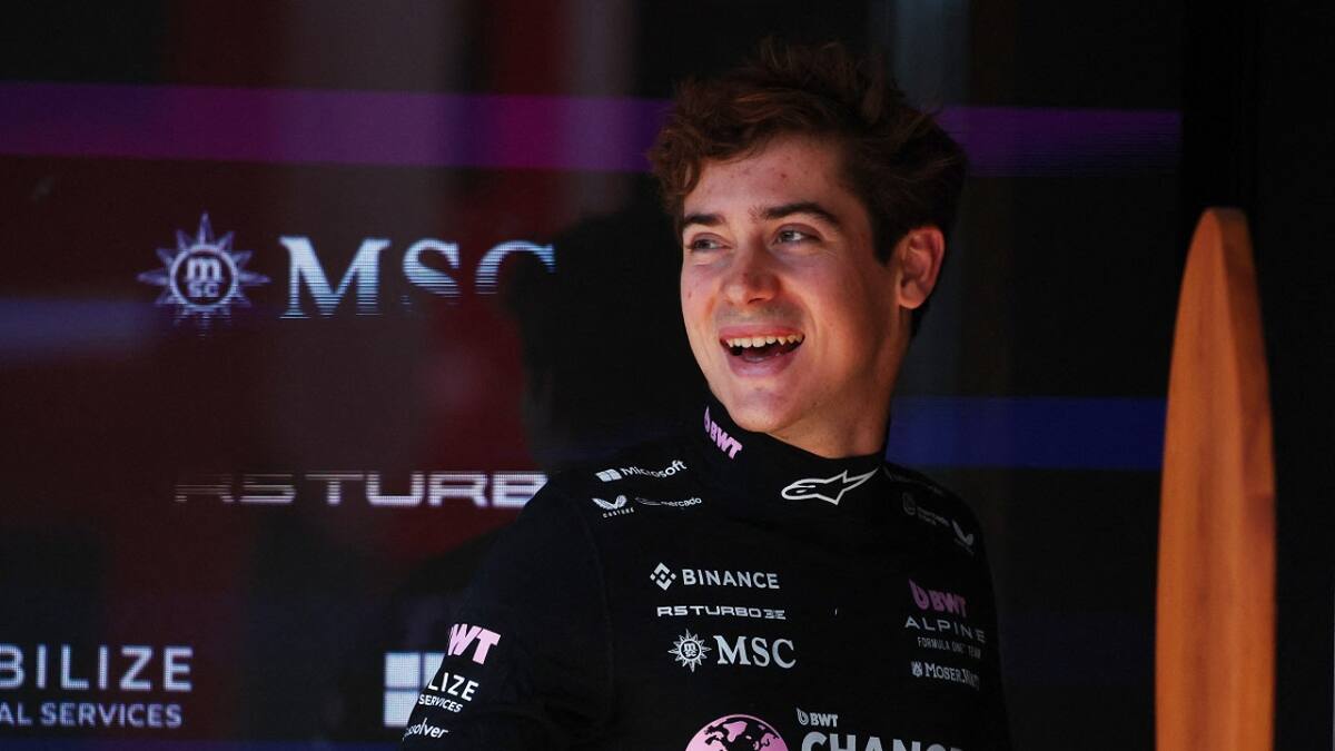 Franco Colapinto, piloto de Alpine. Foto: Reuters (Florion Goga)