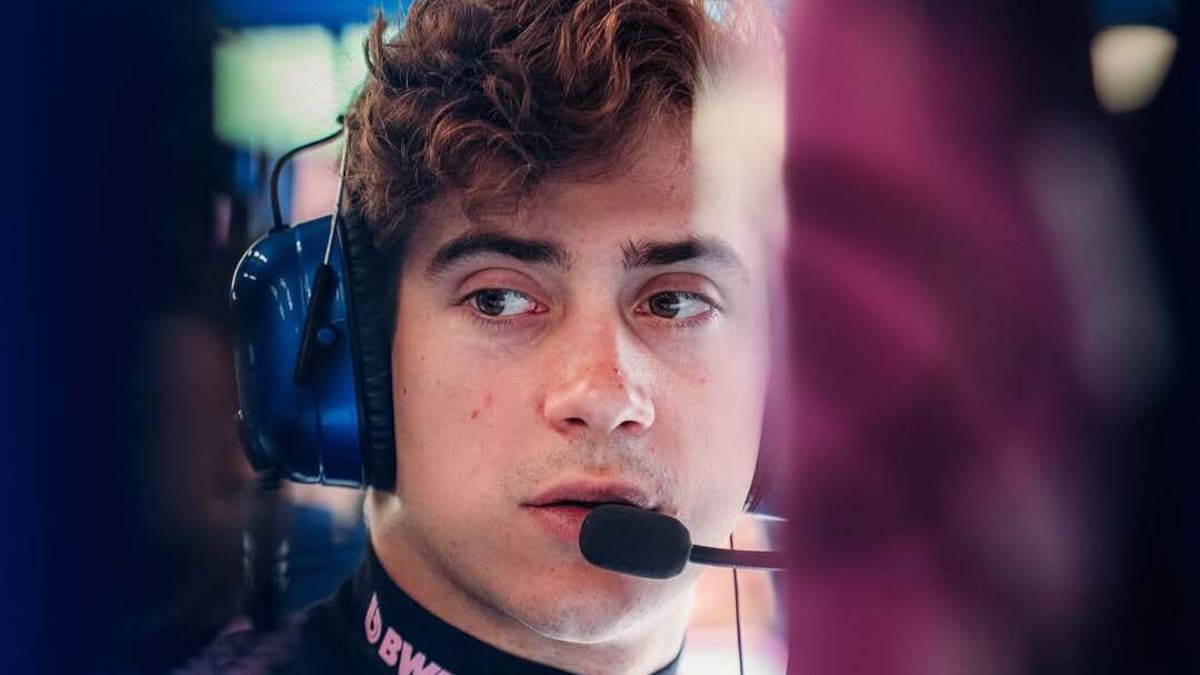 Franco Colapinto, piloto de Fórmula 1, en el Gran Premio de Austria con Alpine.