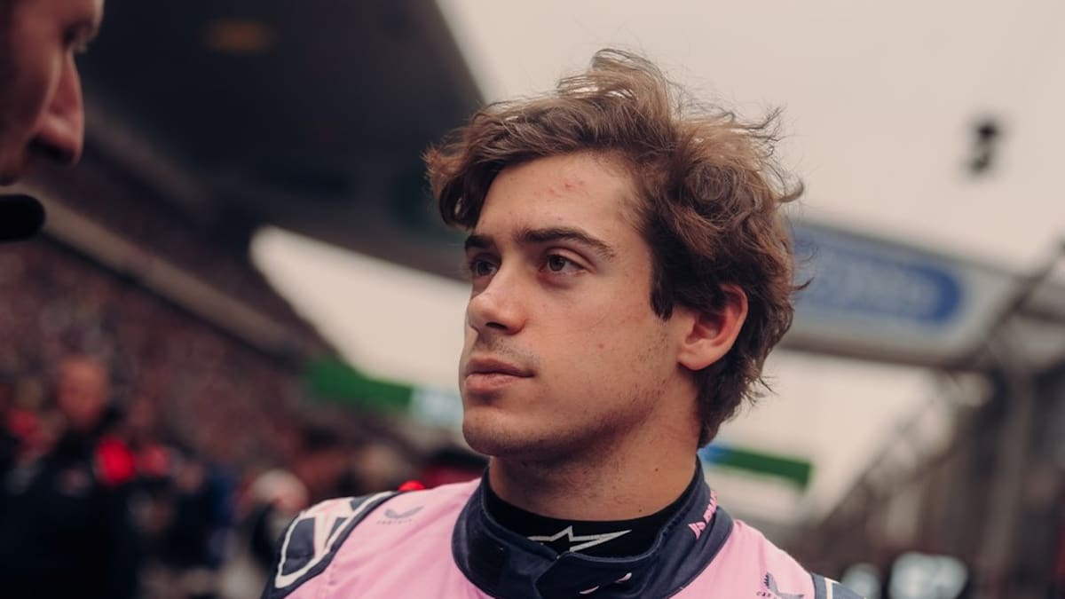 Franco Colapinto, piloto de la escudería Alpine de la Fórmula 1.