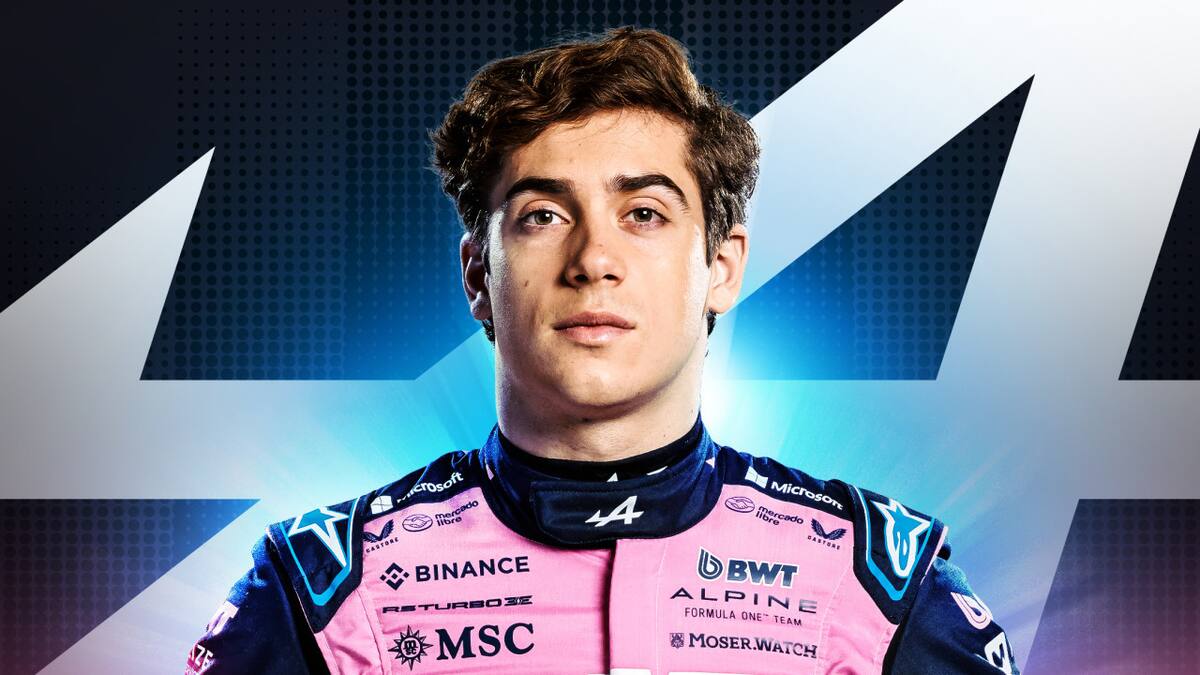 Franco Colapinto vuelve a la Fórmula 1. Foto: X.