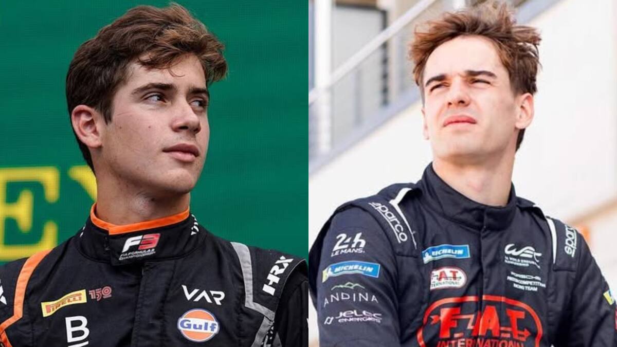 Franco Colapinto y Nicolás Varrone en el equipo Van Amersfoort Racing.