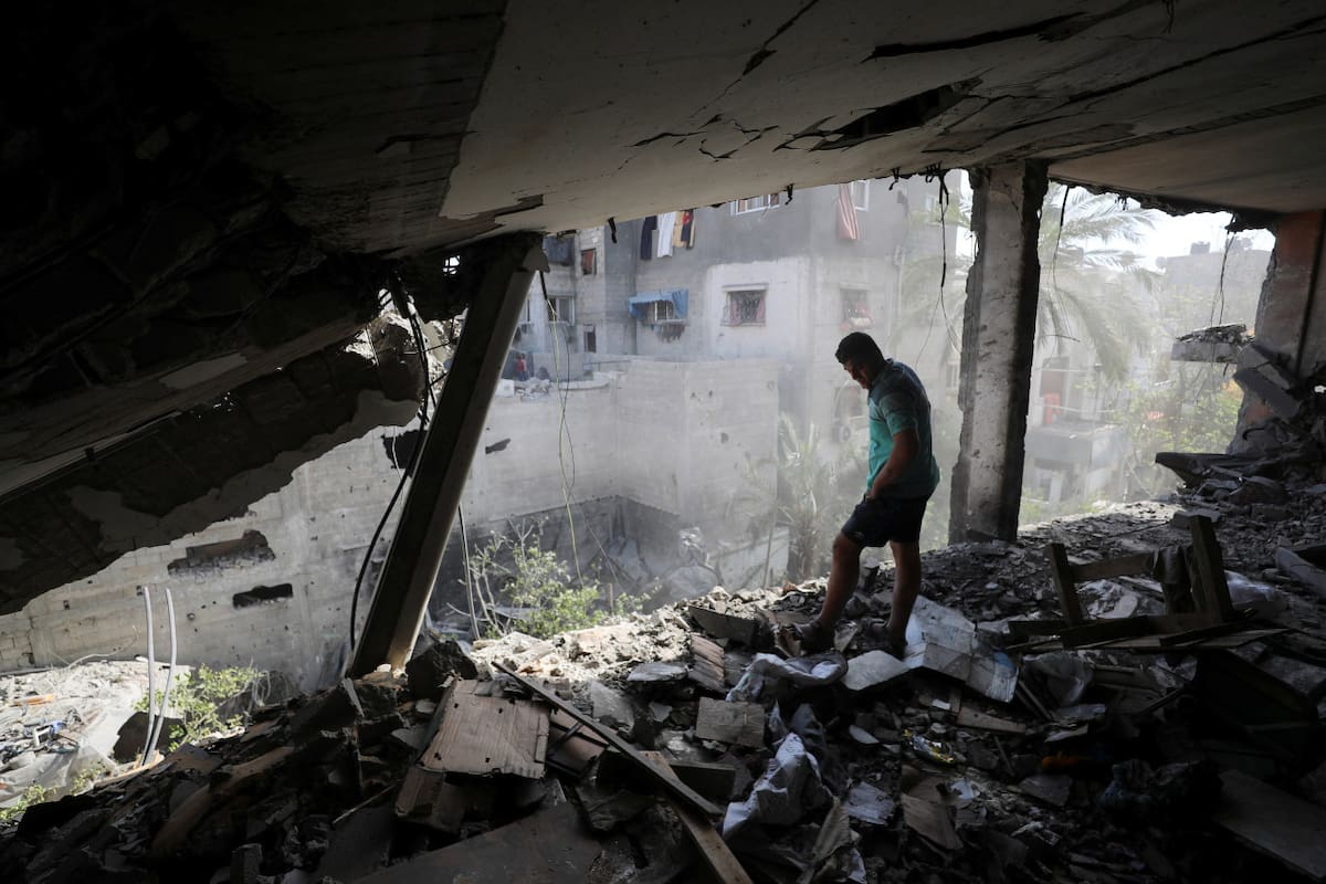 Franja de Gaza. Foto: Reuters/Mahmoud Issa