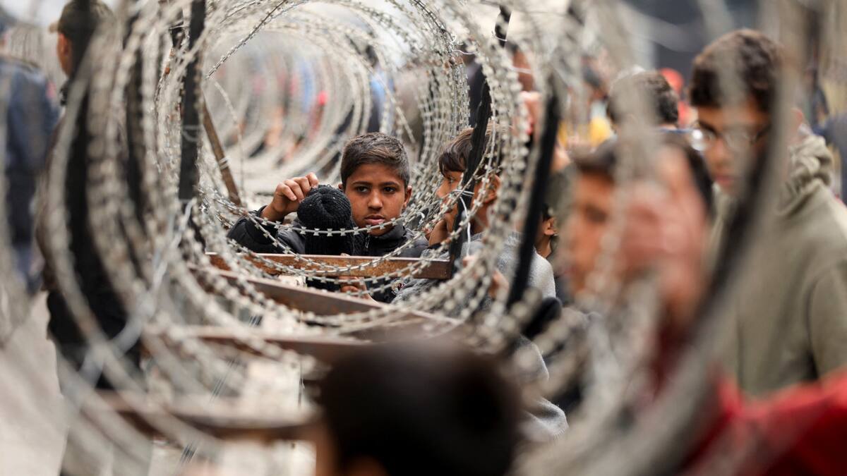 Egipto y EE.UU. buscan que el grupo terrorista Hamás e Israel encuentren una salida a la guerra en Gaza. Foto: Reuters/Dawoud Abu Alkas.