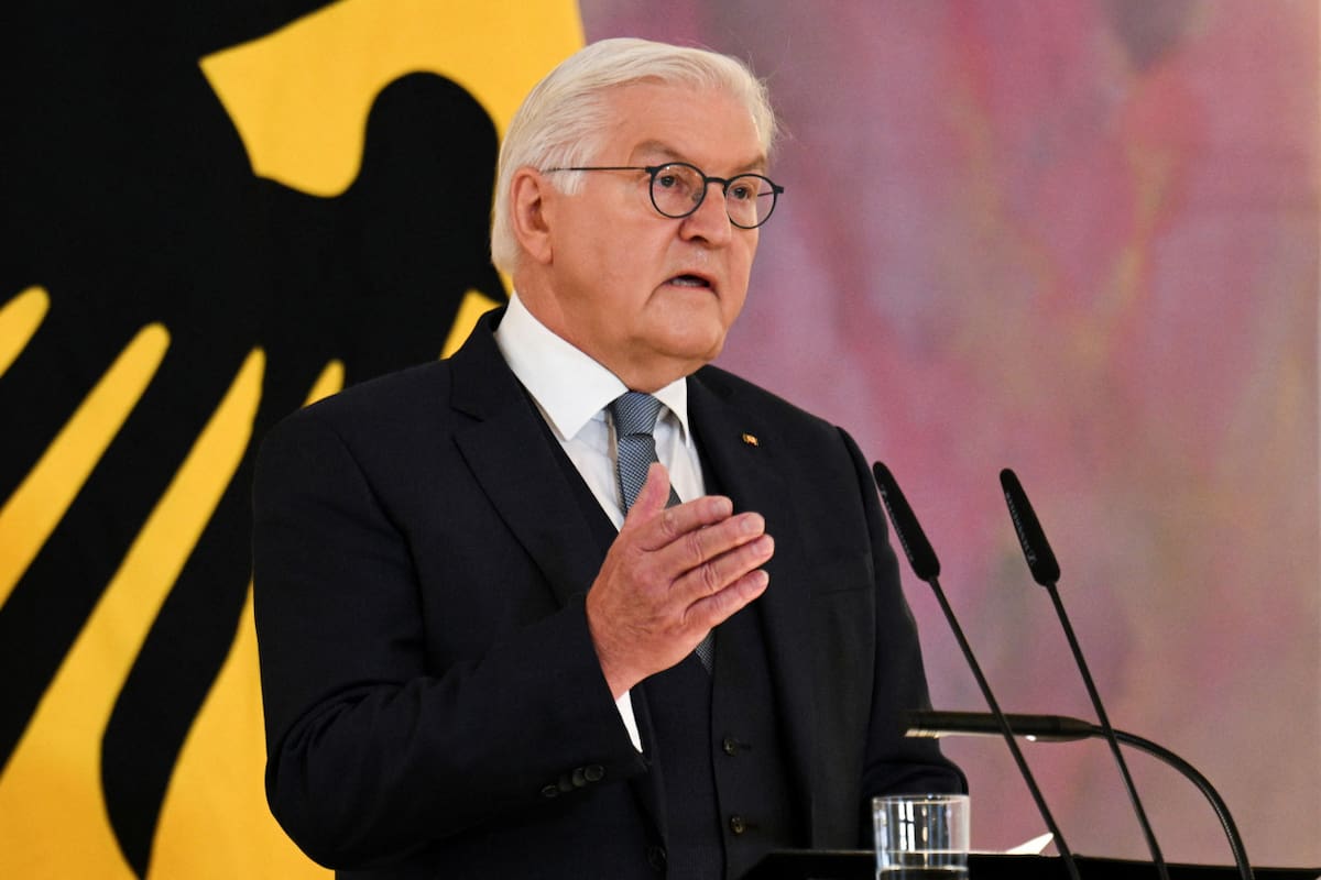 Frank-Walter Steinmeier, presidente de Alemania. Foto: Reuters