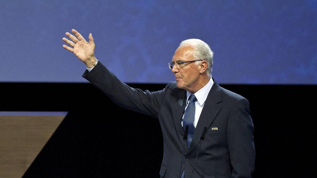 Franz Beckenbauer. Foto: EFE