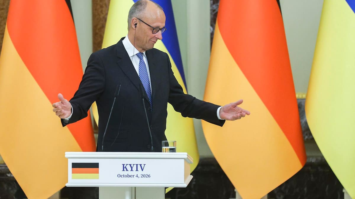 Friedrich Merz le pidió a Putin que termine con la guerra: “Estos ataques bárbaros contra Ucrania deben parar”