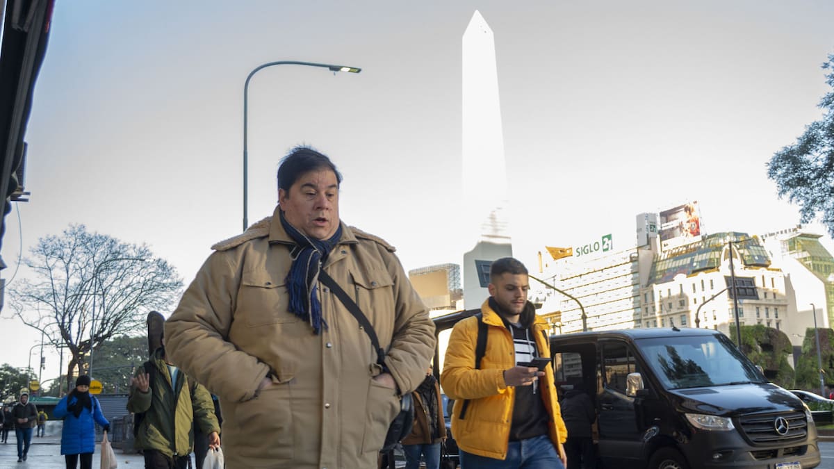 El invierno se hace sentir en Buenos Aires: cómo sigue el clima, con frío polar y mínimas de 5 grados