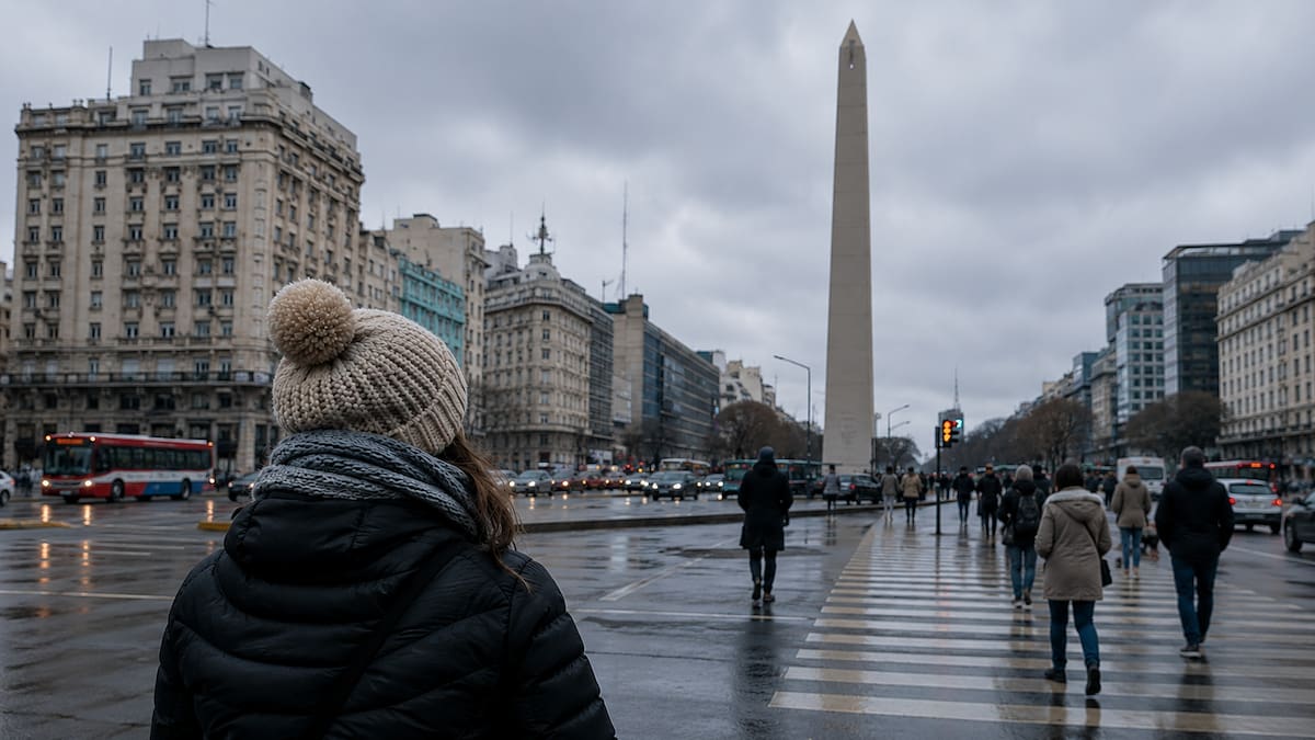 Frío polar en Buenos Aires: cuáles serán los tres días más helados de la semana y cuándo mejora el clima