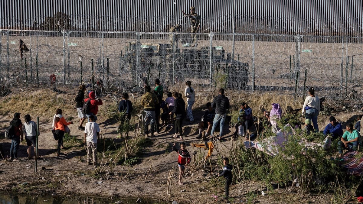 Frontera México-EEUU. Foto: Reuters
