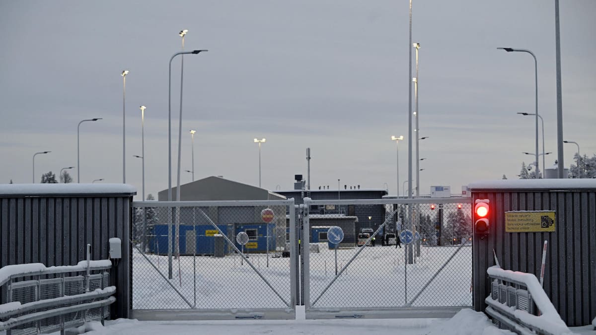 Frontera entre Finlandia y Rusia. Foto: Reuters.