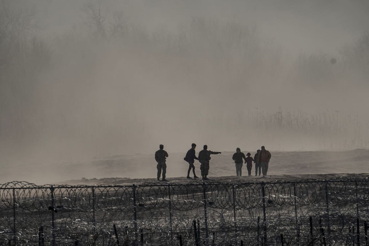 Frontera entre México y EEUU. Foto: Reuters