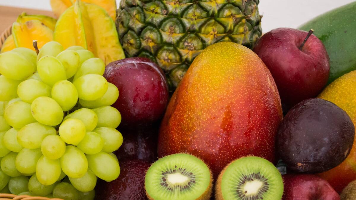 Frutas, fibra, dieta saludables. Foto: Unsplash
